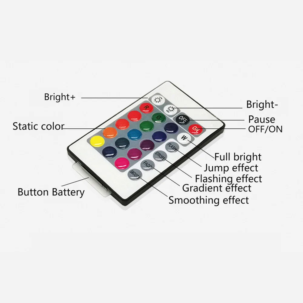 СВЕТОДИОДНАЯ лента SMD 5050 3528 2835 RGB светильник контроллер аксессуары с 24 клавишным