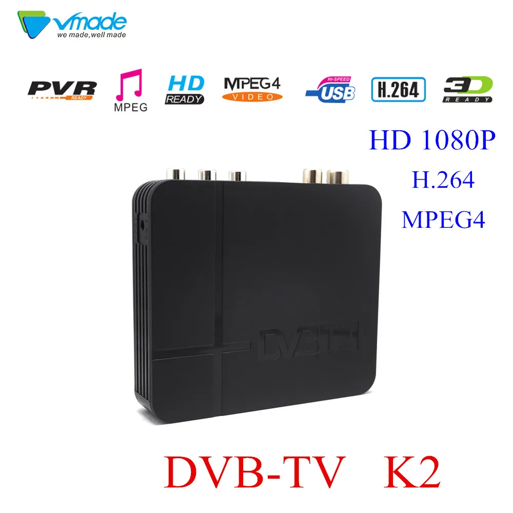 DVB T2 декодер тв коробка HD наземный цифровой ТВ-тюнер, приемник Поддержка H.264 MPEG4 HDMI DVB-T ТВ приемник спутниковая приставка