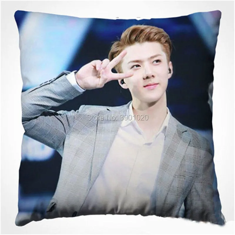 Sehun Boyfriend kpop Женская квадратная Подушка по индивидуальному заказу|Подушки на