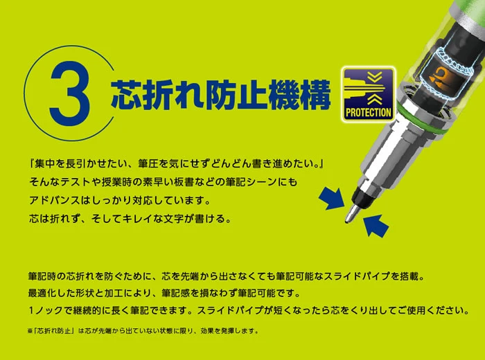 1 шт. Mitsubishi UNI M5-559 механический карандаш с автоматическим вращением Kuru Toga ADVANCE механический карандаш 0,3/0,5 мм