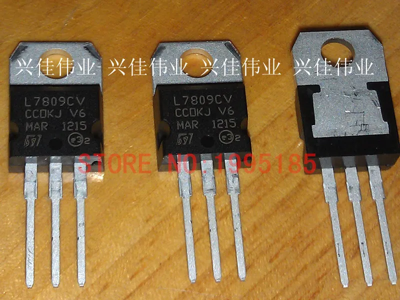 

10PCS L7809CV TO220 L7809 TO-220 7809 LM7809 MC7809 new and original IC free shipping