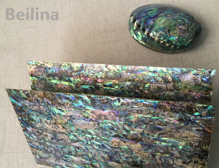 1 мм Толщина новозеландского abalone shell лист перламутровый ламинат для музыкального инструмента и деревянной инкрустации