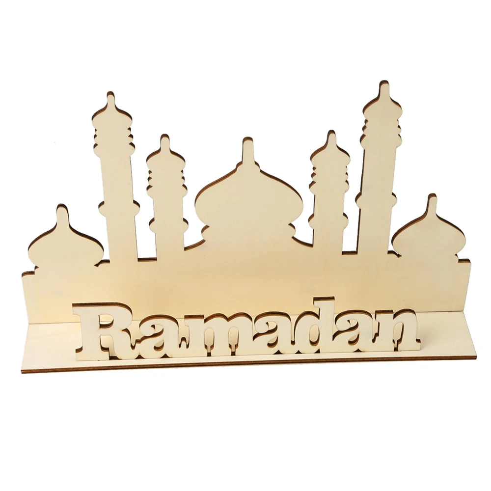 Вечерние украшения исламский мусульманский EID MUBARAK Декор Eid украшение Мубарак Висячие Подвески Рамадан деревянный декор кулон для дома