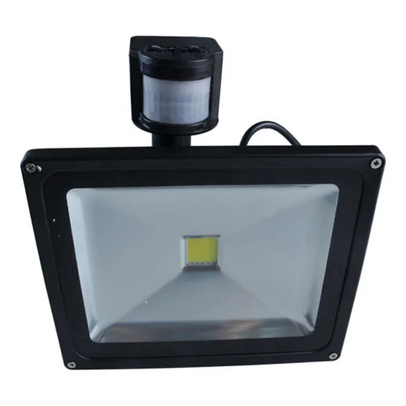 Уличный светодиодный прожектор PIR настенный светильник с датчиком освещения