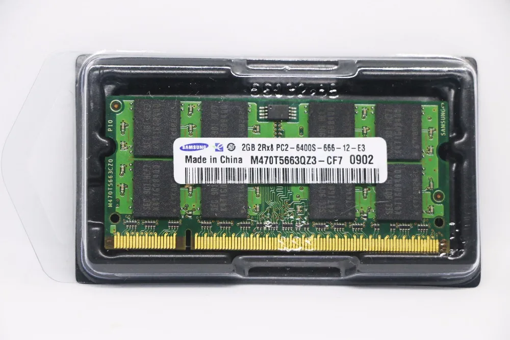 Samsung NB 1 Гб 2 ГБ 4 ГБ PC2 DDR2 667 МГц 800 5300s 6400s лэптоп ноутбук память Оперативная память 1Г 2Г сети 4g SO-DIMM 667 800 МГц