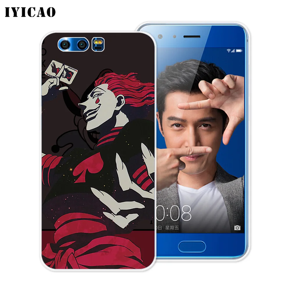 IYICAO hunter x мультяшный Мягкий силиконовый чехол для Huawei Y9 Y7 Y6 Prime 2018 Honor 8C 8X 8 9 10 Lite 7X 7C