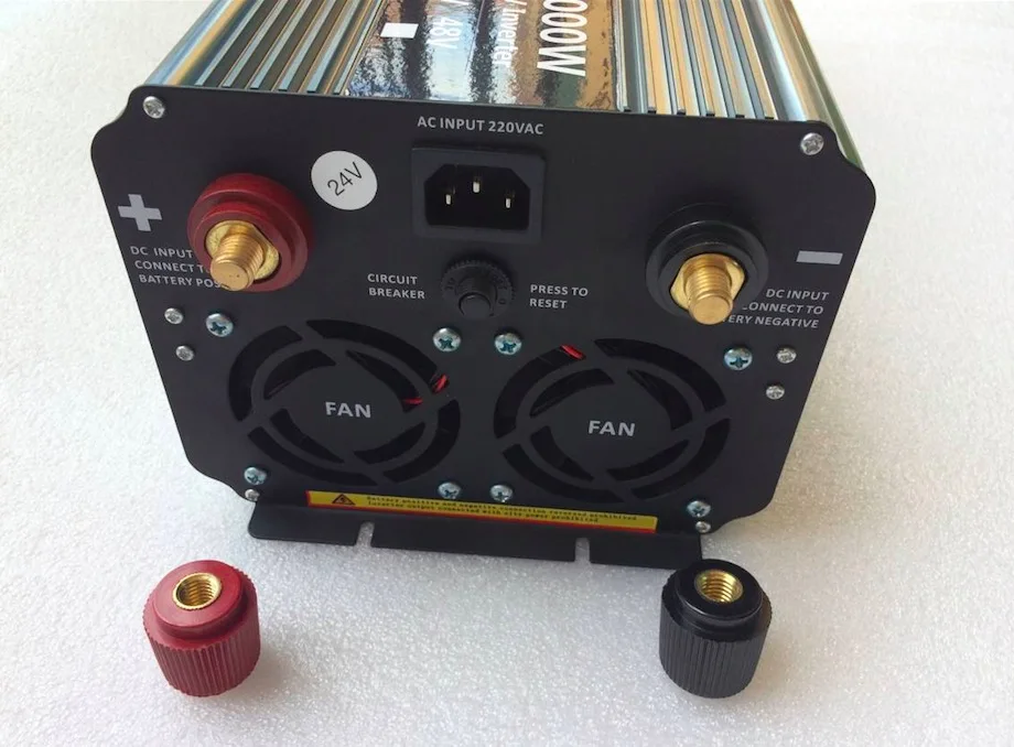 Инвертор питания с ЖК дисплеем высокой частоты 5000 Вт/5 кВт однофазный