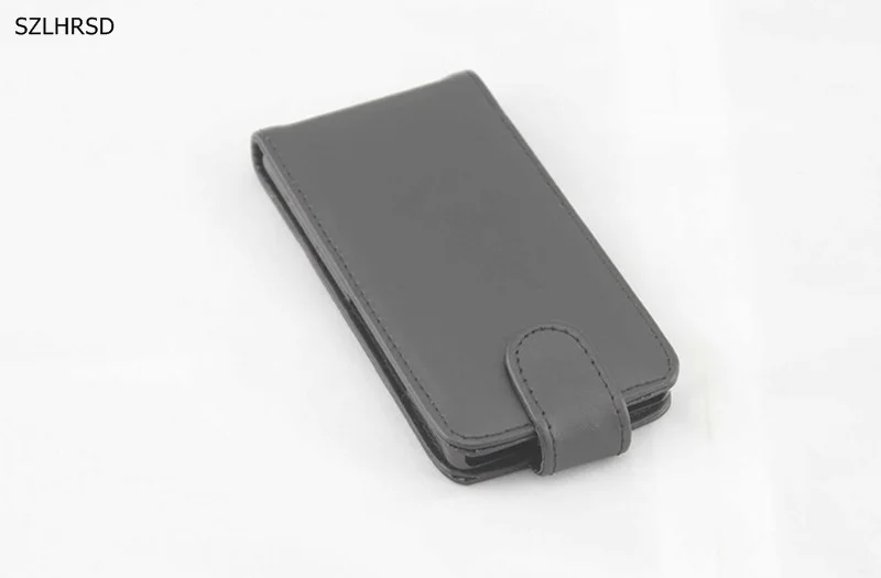 Вверх и вниз Бизнес Стиль Вертикальный флип кожаный чехол Сумки для Huawei Ascend P6 Coque