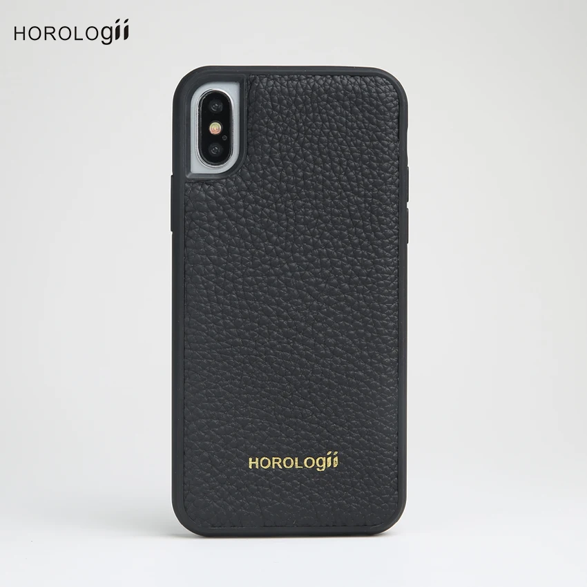 Horolgii Best Selling Germany calf skin for iphone X Xs case luxury mobile accessories custom name service dropship |