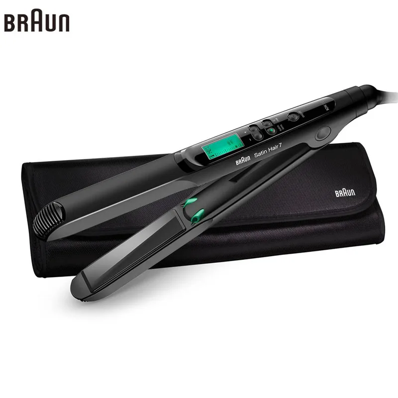 Braun Satin Hair 7 Iontec выпрямитель ST730 аксессуары для укладки инструменты для завивки выпрямители профессиональные 100-240 В