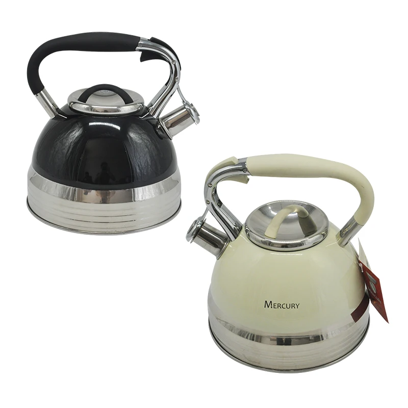 3 5л чайник со свистком для кофе из нержавеющей стали воды индукционная плита