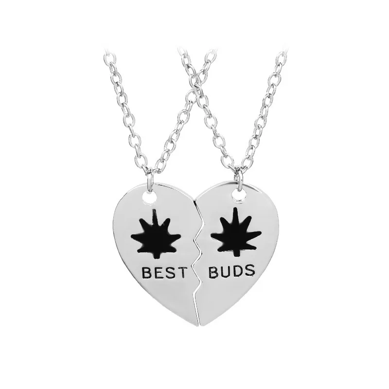 Ювелирные изделия Fooderwerk европейские и американские ювелирные Best buds Good Friend Leaf с