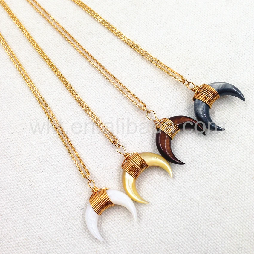 Женское универсальное ожерелье с золотой цепочкой оптовая продажа подвеской из