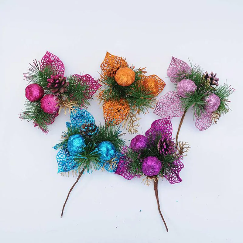 23 см Рождественская елка сосновые иглы Шишки украшения для дома Вечеринка