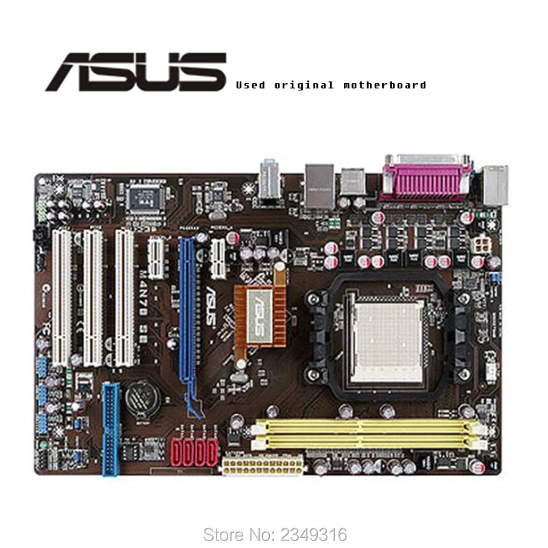 Для ASUS M4N78 SE б/у оригинальная материнская плата разъем AM2 DDR2 настольная |