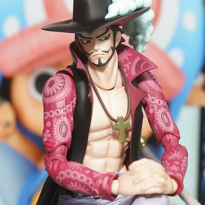 Новое поступление ПВХ фигурка одна штука Dracule Mihawk фигурки VAH герои figma Аниме