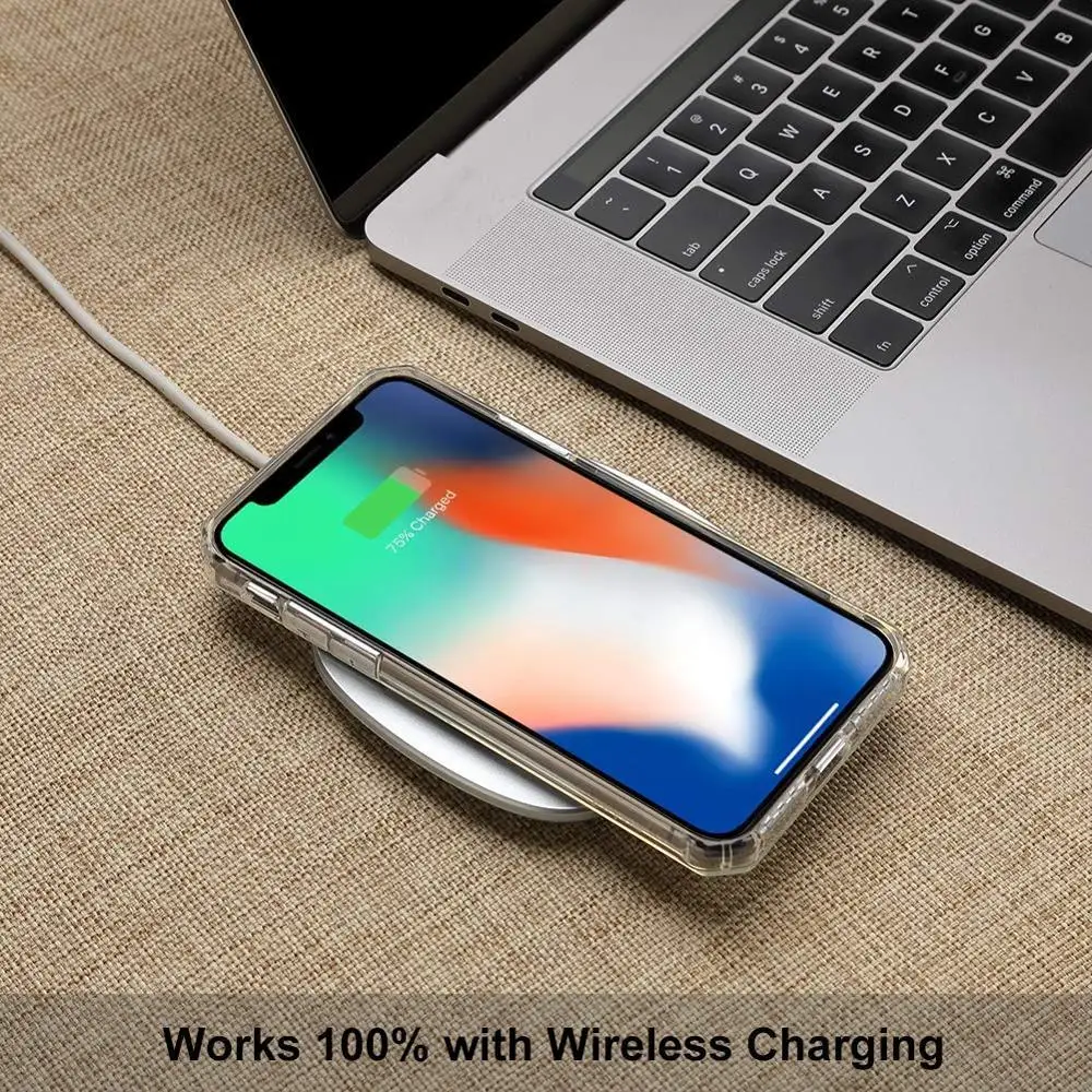 Противоударный бампер прозрачный ТПУ чехол для телефона iPhone XS XR Max X 8 7 6 6S Plus