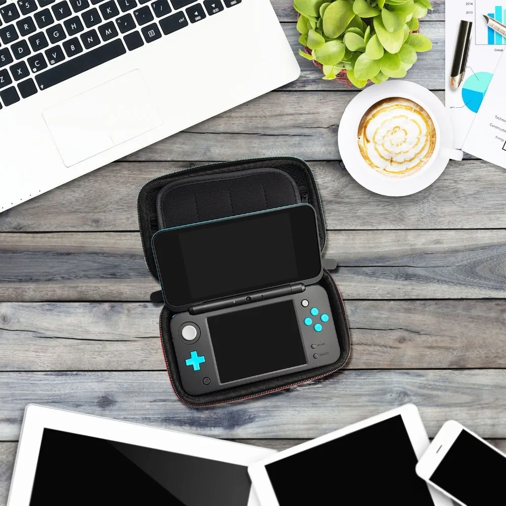 Чехол для переноски 2DS XL жесткий футляр аксессуары карманный защитный чехол из