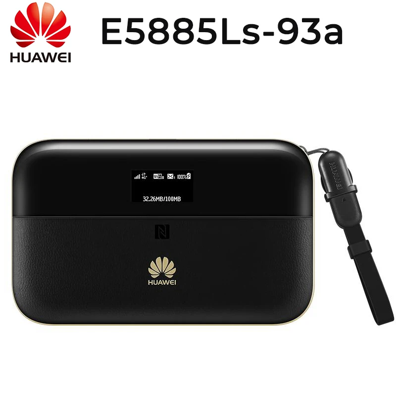 HUAWEI E5885Ls 93a cat6 мобильный WIFI PRO2 с батареей 6400mah Power Bank и одним RJ45 LAN Ethernet портом E5885