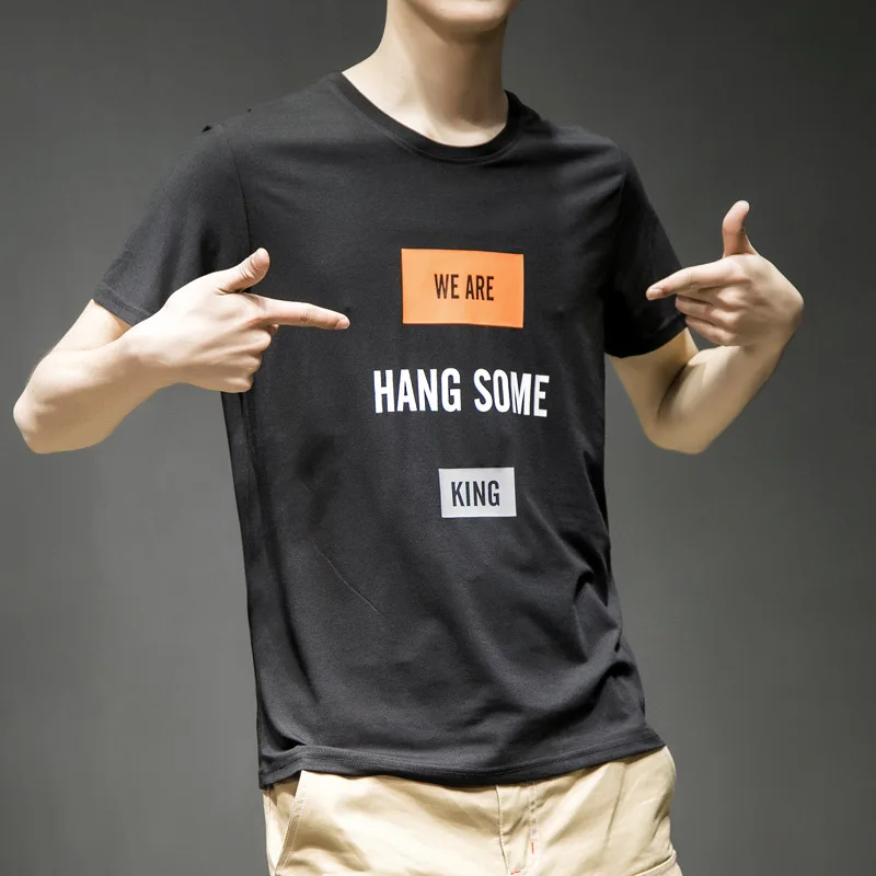 Мужская футболка модные Повседневное Для мужчин одежда 2018 Harajuku Camisetas Hombre