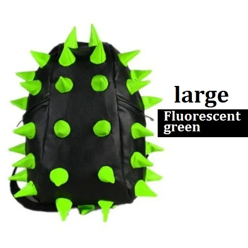 Big backpack Новые крутые модные сумки качество Ежик Стиль Женский колючий школьный ранец мужской повседневный дорожный студенческий mochilas кожаный рюкзак - Цвет: Big backpack