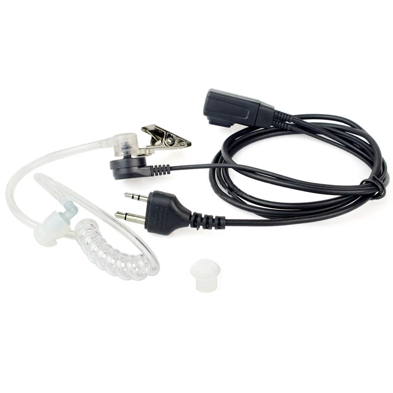 TOP Air Acoustic Tube Earbud Earpiece Earphone Mic for Midland Walkie Talkie Alan GXT G6 G7 G8 G9 75-810 GXT650 LXT80 Rad | Электроника