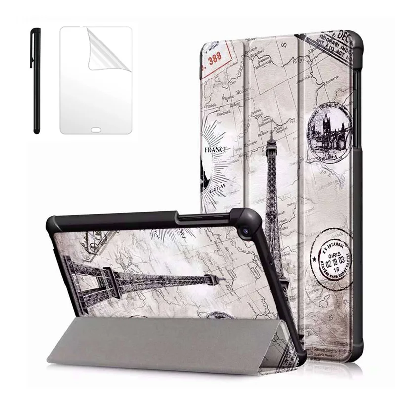 Тонкий чехол Magent для Samsung Galaxy Tab A P200 2019 S Pen Funda Магнитный SM P200|Чехлы планшетов и