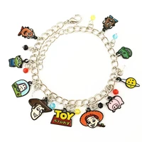 hbswui charm bracelet classic anime tv movie high quality fashion metal jewelry cosplay gifts for woman girl men