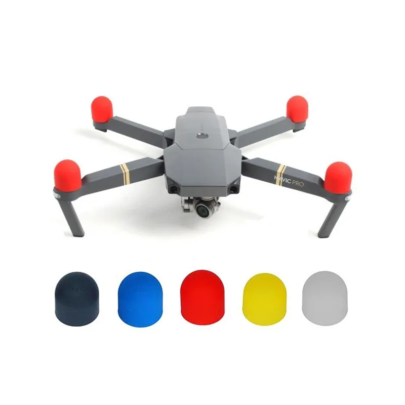 DJI Мавик 2 крышка двигателя силиконовый Кепки Защитный чехол анти капля пыле MAVIC