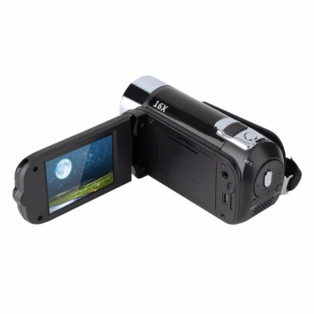 2,7 дюймов цифровая видеокамера HD 720P 16X зум TFT ЖК-экран DV камера COMS видео Запись поддержка TF Горячая Акция