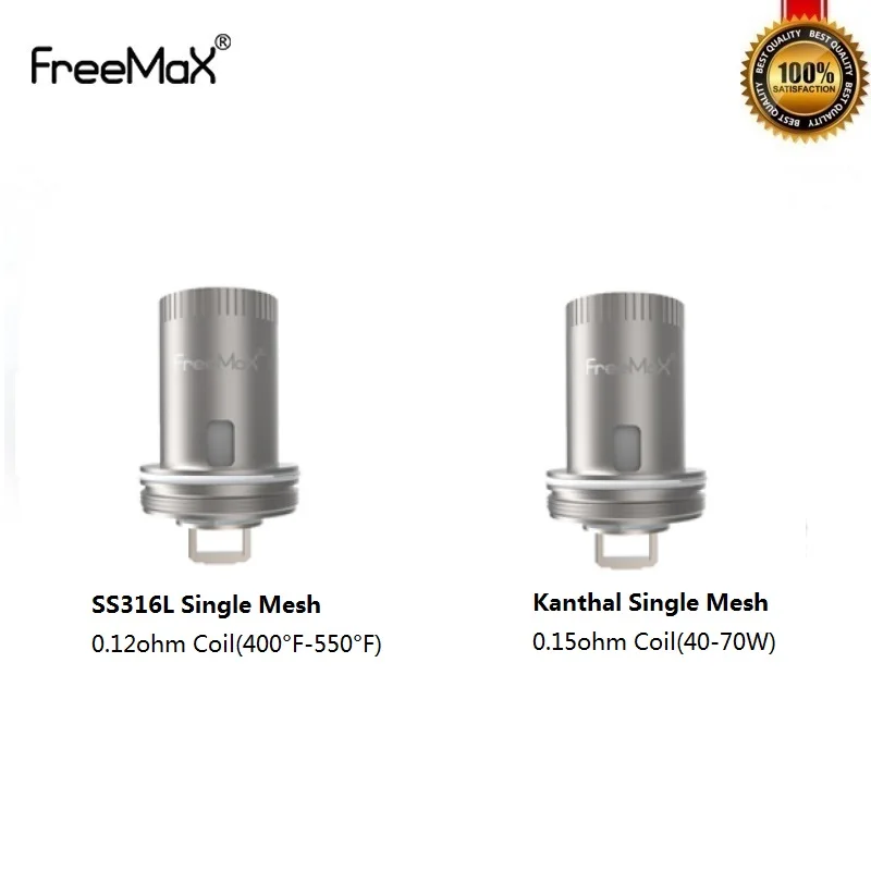 6 шт./лот оригинальная сетчатая катушка Freemax Pro Tank