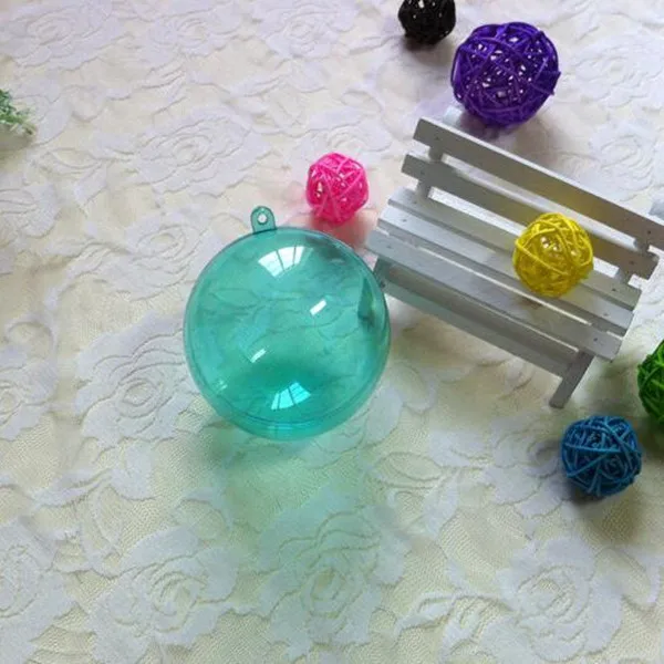 Рождественская елка украшение красочный шар 3 размера коробка прозрачные