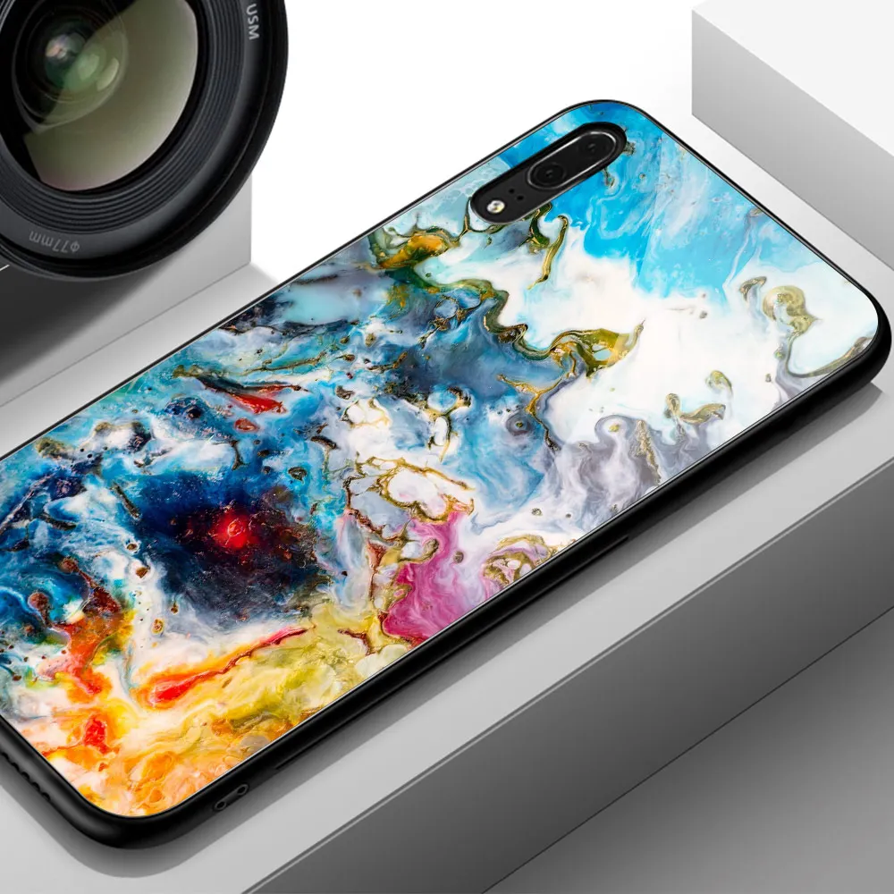 Чехол FinderCase для Huawei P10 чехол из закаленного стекла с масляным рисунком Mate 9 10 Pro P20