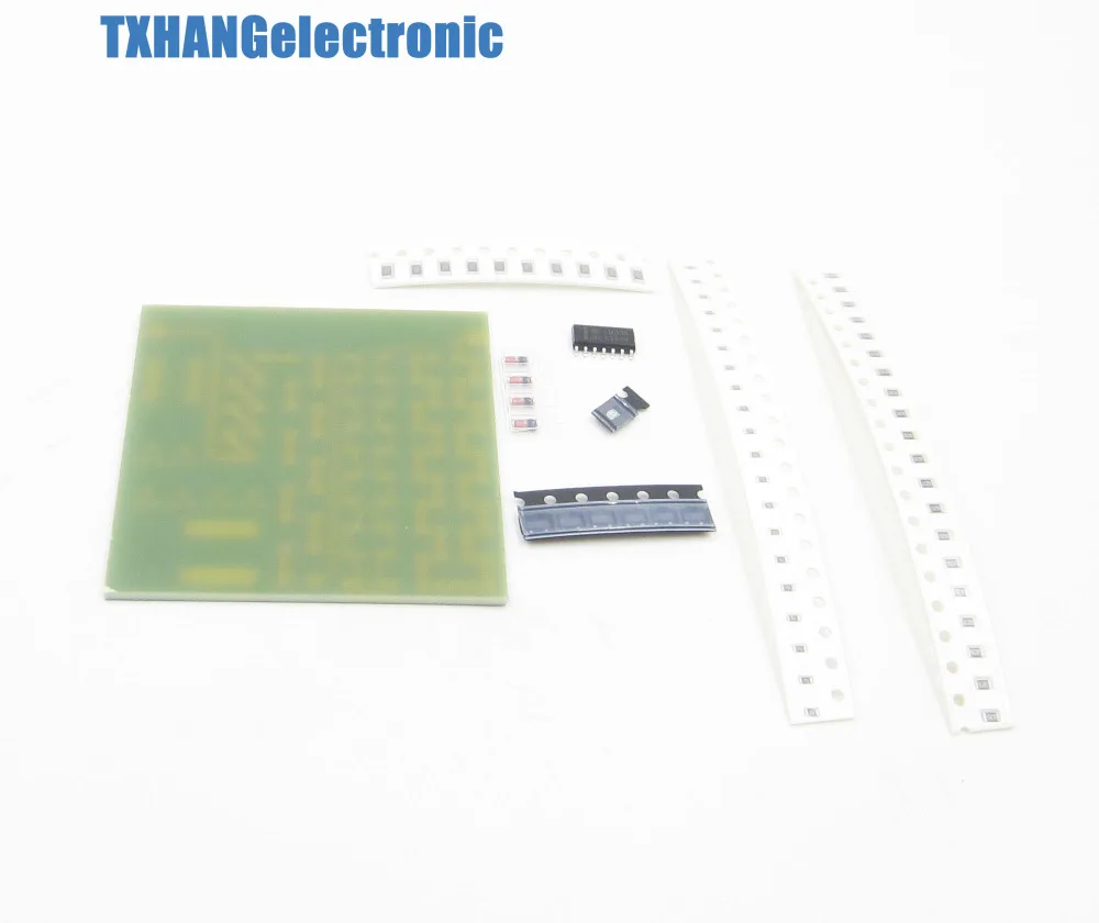 SMT SMD компоненты Сварочная тренировочная доска паяльная тренировка набор сделай