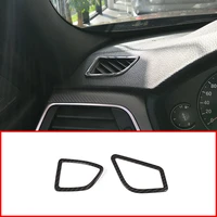 carbon fiber style for bmw 3 series f30 2013 2018 abs dashboard ac vent frame cover trim for left hand drive