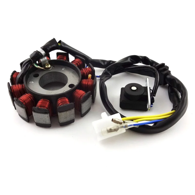 XLSION 12 катушек статор зажигания магнитный ротор для двигателей GY6 125 куб. См 150cc