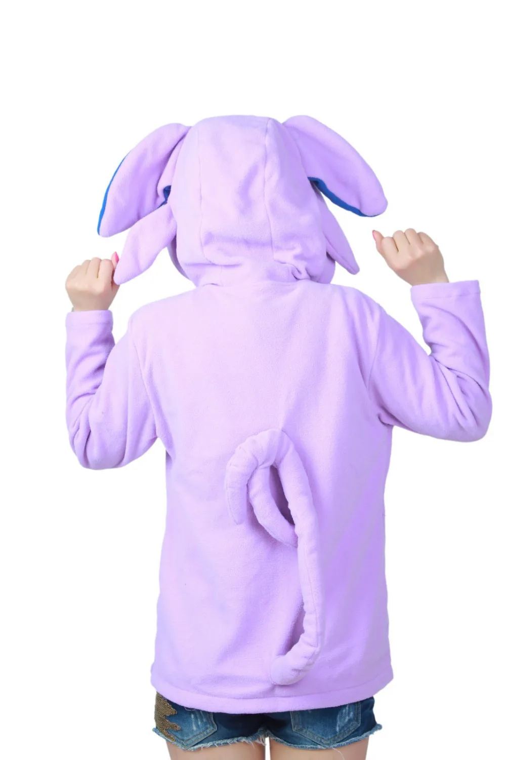 Мультфильм Аниме Покемон худи эспеон флис для женщин мужчин взрослых Косплей