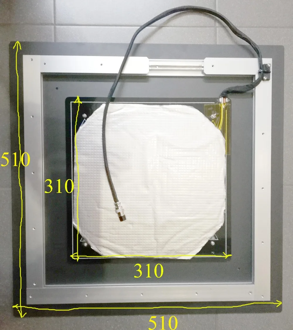 Подогреваемая алюминиевая панель для 3d принтера Creality CR-10 S5 510*510*3 мм MK3 12 в |