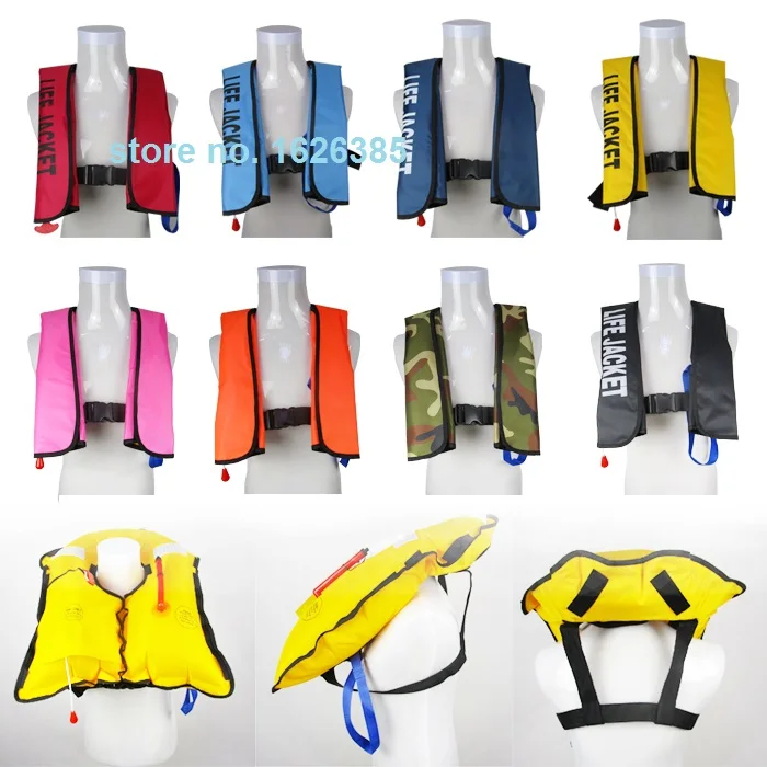 1 шт. ручной надувной спасательный жилет рыболовный буй для дайвинга фотояхта 150N