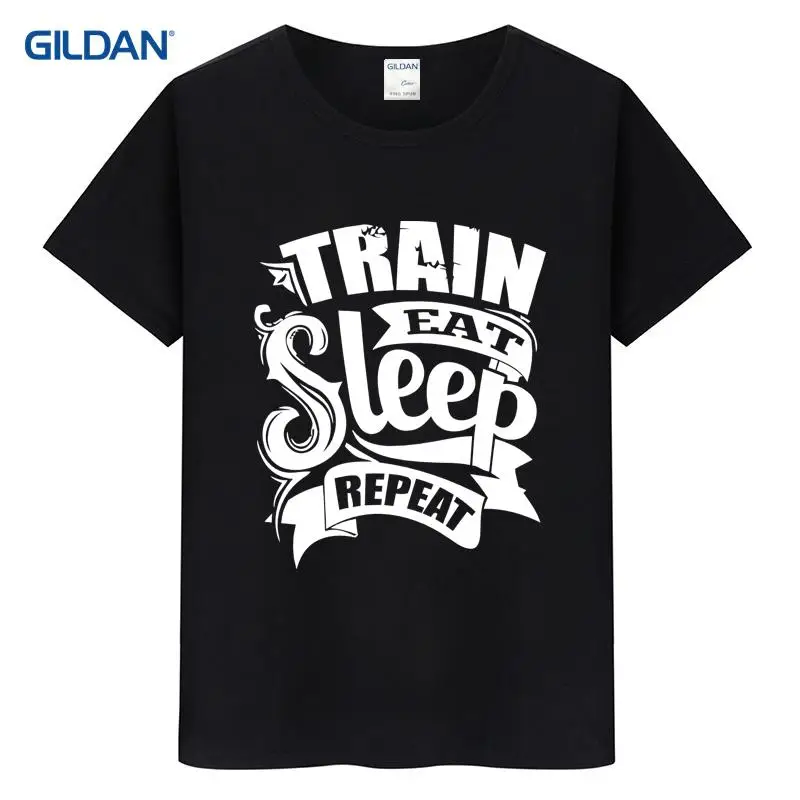 Ешьте Сна игры 2017 мужские дешевые футболки хоп майка для мужчин с Цвет хлопок