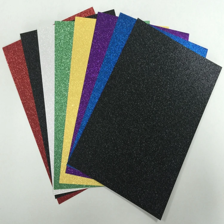 300gsm A4 размер блеск бумага для рождественские украшения DIY подарок декор карты Блеск поделок из бумаги