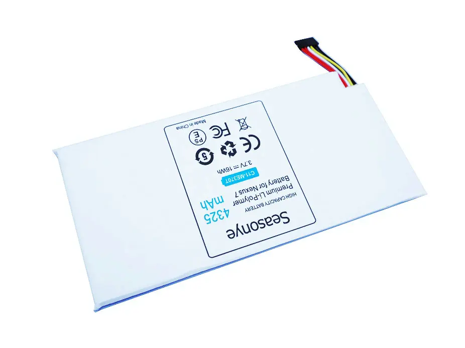 Seasonye 1x4325mAh/16WH C11 ME370T / + 3 7 V Сменный аккумулятор для ASUS Google nexus7 nexus 1 поколения|battery