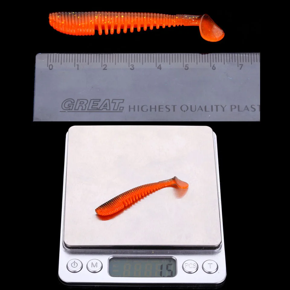 WALK FISH Awaruna рыболовные приманки 6,5 см 9 см 10 см 11 см искусственные приманки воблеры мягкие приманки Shad Carp силиконовые рыболовные мягкие приманки