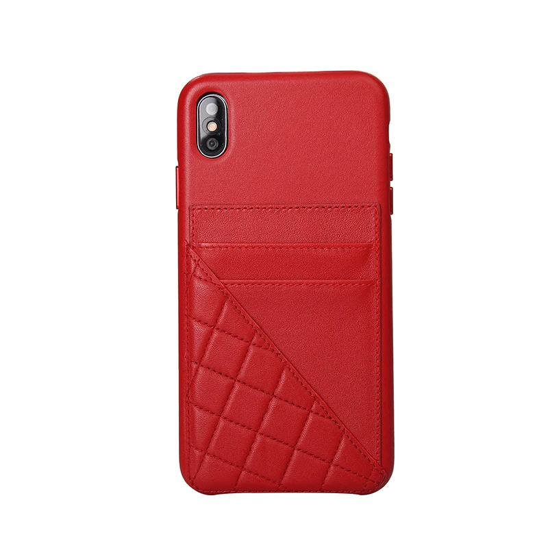 Алюминиевый металлический чехол из натуральной кожи для Apple iPhone XS X XS MAX, роскошный держатель для карт со слотом, чехол