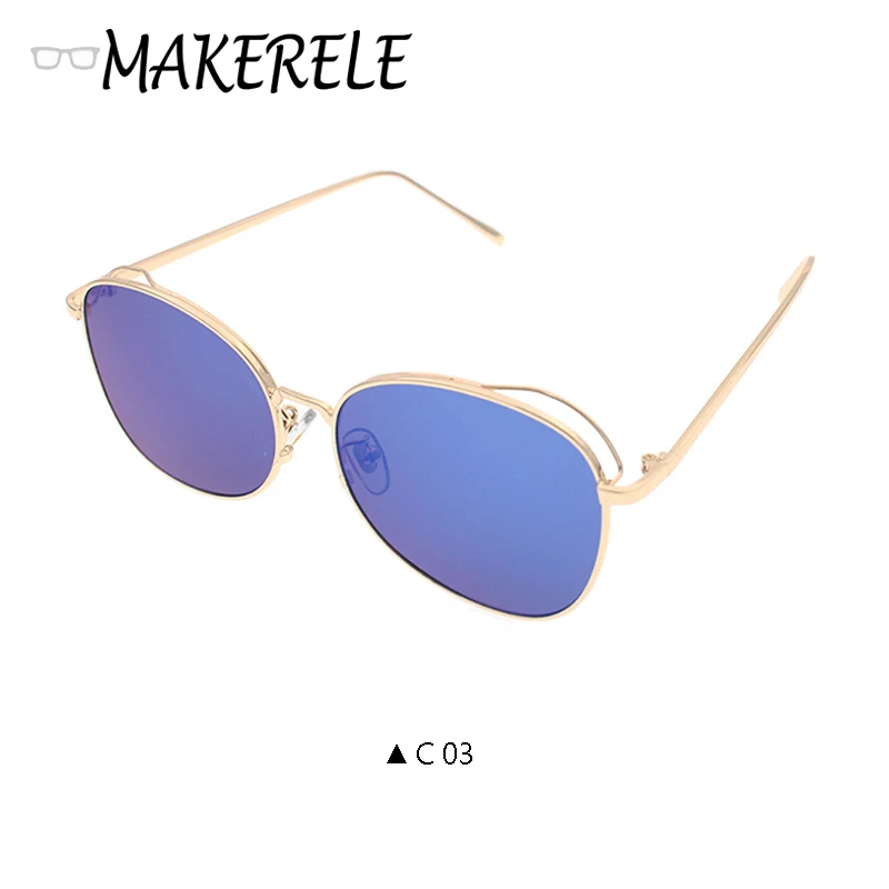 2017 ретро круглые очки женские и мужские брендовые дизайнерские солнцезащитные