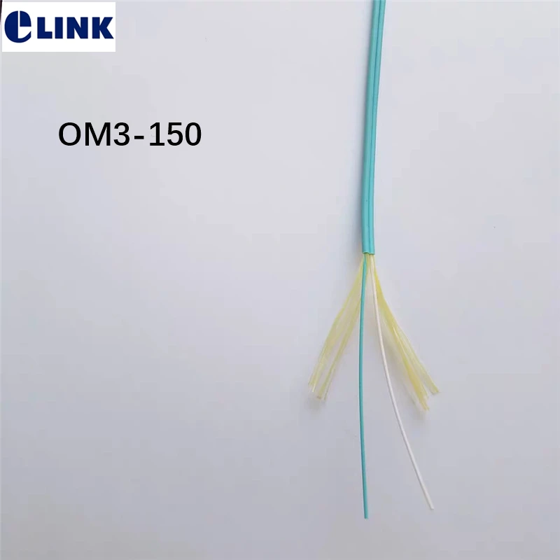 1000 м OM3 150 волоконно оптический дуплексный кабель 2 0 мм aqua Цвет для помещений