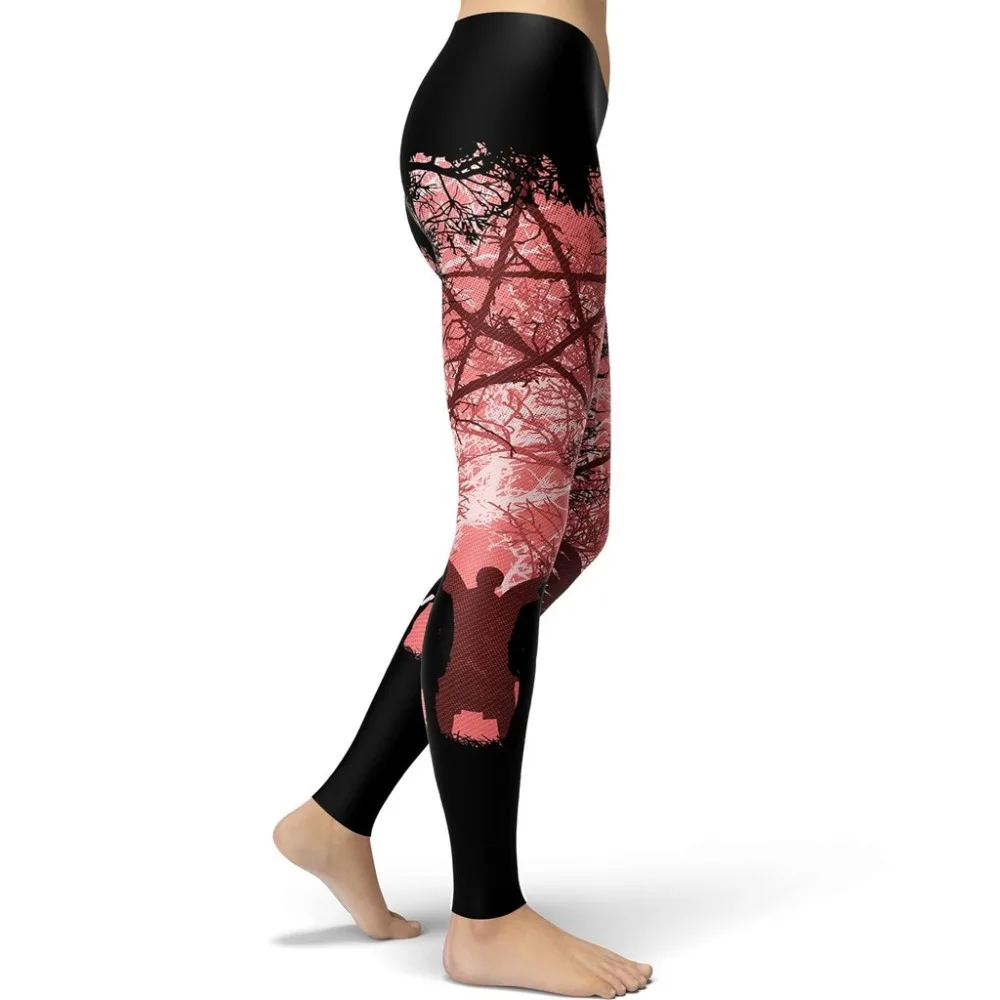 2019 Новые Супер натуральные женские леггинсы демон охотники Леггинсы с принтом