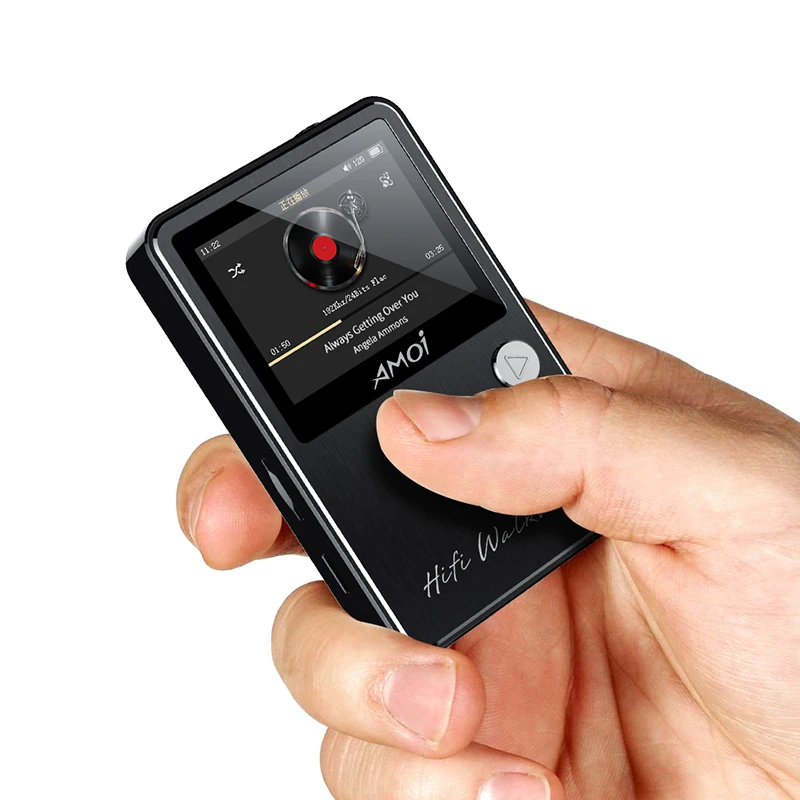 Amoi C50 профессиональный Hi-Fi стерео без потерь ЦАП MP3 музыкальный плеер аудиофил полный формат DSD декодирование Поддержка 128G TF карта walkman
