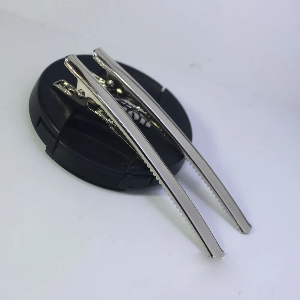 

Бесплатная доставка, оптовая продажа, новинка, 100 шт./лот, 60 мм, бант, зубец, крокодил, зубы аллигатора, зажим для волос, сделай сам, Новое посту...