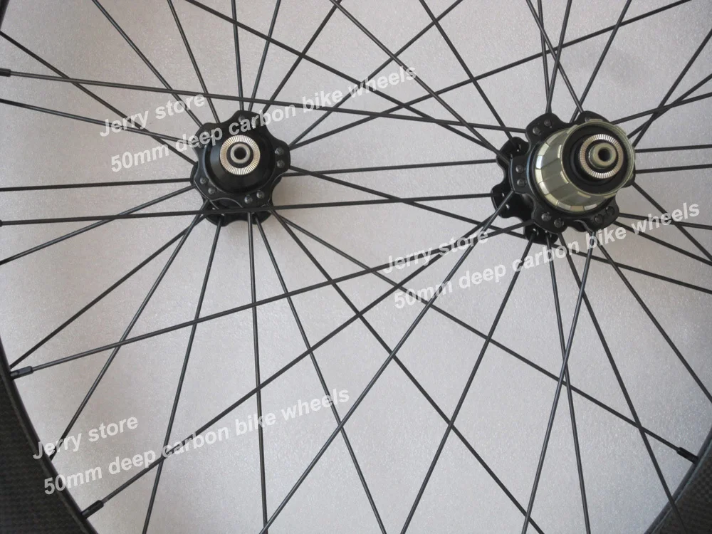 Оптовая продажа Бесплатная доставка углеродные колесные T 50 Трубчатые 3K